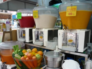 Smoothie Stand in Causeway Bay